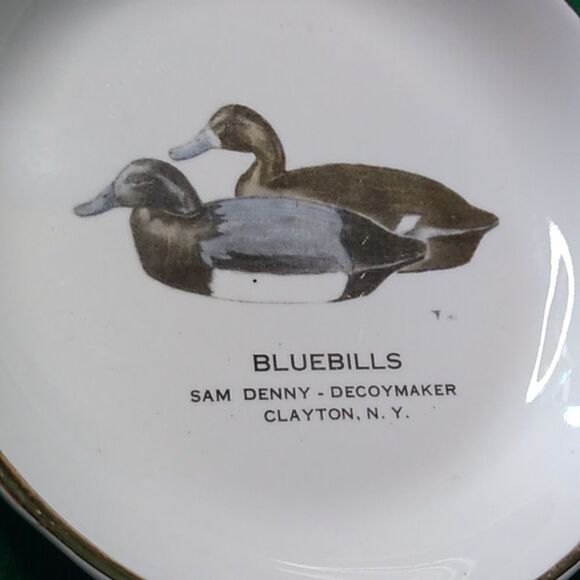 Bluebill Ducks Pastel by Mimi Boyer Clayton NY 1980 by Sam Denny - Picture 5 of 5